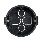 Коробка установочная EKF приборная КМТ-010-044 d 71х42 мм стыкующиеся с саморезами для твердых стен