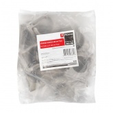 Крепеж-клипса EKF для труб и гофры Plast 40 мм серая [уп.30шт]