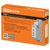 Однофазное реле контроля напряжения TDM РН-1 5А 220В