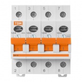 Выключатель нагрузки TDM ВН-32 4P 125A трехфазный (рубильник)