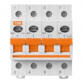 Выключатель нагрузки TDM ВН-32 4P 40A трехфазный (рубильник)