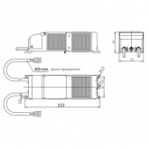 ЭмПРА Vossloh Schwabe VNaHJ 35PZTG.050 35W IP65 для металлогалогенных ламп
