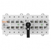 Рубильник модульный с видимым разрывом, реверсивный TDM РМВ-80 4П 80A 12 модулей (выключатель нагрузки)