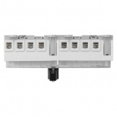 Рубильник модульный с видимым разрывом, реверсивный TDM РМВ-63 4П 63A 12 модулей (выключатель нагрузки)