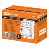 Контактор модульный с ручным управлением TDM КМ63/4-63А 4НО 230В АС 3 модуля