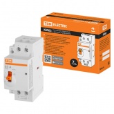 Контактор модульный с ручным управлением TDM КМ63/2-63А 2НО 230В АС 2 модуля