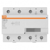 Контактор модульный TDM КМ100/4-100А 4НО 230В АС 6 модулей