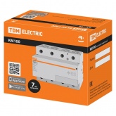 Контактор модульный TDM КМ100/4-100А 4НЗ 230В АС 6 модулей