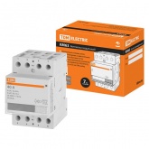 Контактор модульный TDM КМ63/4-40А 3НО;1НЗ 230В АС 3 модуля