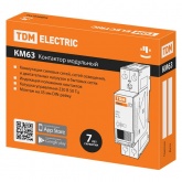 Контактор модульный TDM КМ63/2-20А 1НО;1НЗ 1 модуль