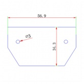 Заглушка ЭРА TR-1PTR-RMP-EC торцевая для алюминиевого профиля 2шт
