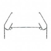 Профиль ЭРА TR-1PTR-RMP алюминиевый для установки 1ф шинопровода с натяжными потолками 2 шт. по 2 м.