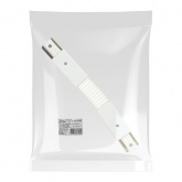 Коннектор ЭРА TR-1PA-СF-WH FL гибкий для однофазного шинопровода белый