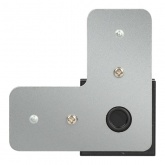 Коннектор ЭРА TR-1PA-LC-BK L-образный для однофазного шинопровода черный