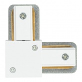 Коннектор ЭРА TR-1PA-LC-WH L-образный для однофазного шинопровода белый