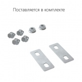 Крышка DKC на угол CS 45 вертикальный внутр. 45° основание 50 в комплекте с метизами и пластинами