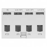 Основание TDM ОПС1 4Р с контактом сигнализации 1НО