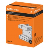 Основание TDM ОПС1 4Р с контактом сигнализации 1НО