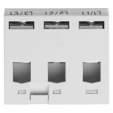 Основание TDM ОПС1 3Р с контактом сигнализации 1НО