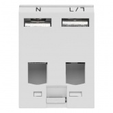 Основание TDM ОПС1 2Р с контактом сигнализации 1НО