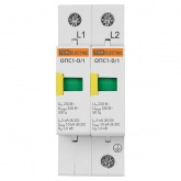 Разрядник TDM ОПС1-D 2Р In5kA Un230B Im10kA