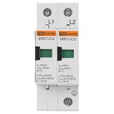 Разрядник TDM ОПС1-C 2Р In20kA Un400B Im40kA