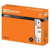 Разрядник TDM ОПС1-C 1Р In20kA Un400B Im40kA