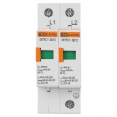 Разрядник TDM ОПС1-B 2Р In30kA Un400B Im60kA