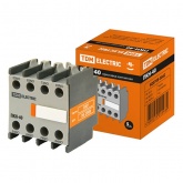 Приставка контактная TDM ПКН-40 (доп. контакты 4з)