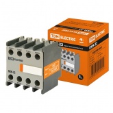 Приставка контактная TDM ПКН-22 (доп. контакты 2з+2р)