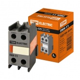 Приставка контактная TDM ПКН-11 (доп. контакты 1з+1р)