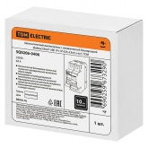 Автоматический выключатель с механической блокировкой (байпас) TDM ВА47-29Б 1Р+1Р С63А 4,5кА (автомат электрический)