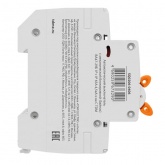 Автоматический выключатель с механической блокировкой (байпас) TDM ВА47-29Б 1Р+1Р С63А 4,5кА (автомат электрический)