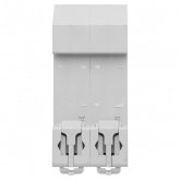 Автоматический выключатель с механической блокировкой (байпас) TDM ВА47-29Б 1Р+1Р С63А 4,5кА (автомат электрический)