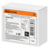 Автоматический выключатель с механической блокировкой (байпас) TDM ВА47-29Б 1Р+1Р С50А 4,5кА (автомат электрический)