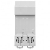 Автоматический выключатель с механической блокировкой (байпас) TDM ВА47-29Б 1Р+1Р С50А 4,5кА (автомат электрический)