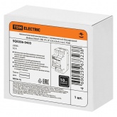 Автоматический выключатель с механической блокировкой (байпас) TDM ВА47-29Б 1Р+1Р С32А 4,5кА (автомат электрический)