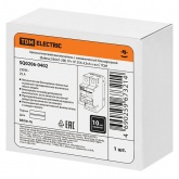 Автоматический выключатель с механической блокировкой (байпас) TDM ВА47-29Б 1Р+1Р С25А 4,5кА (автомат электрический)