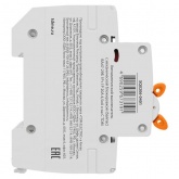 Автоматический выключатель с механической блокировкой (байпас) TDM ВА47-29Б 1Р+1Р С20А 4,5кА (автомат электрический)