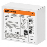 Автоматический выключатель с механической блокировкой (байпас) TDM ВА47-29Б 1Р+1Р С16А 4,5кА (автомат электрический)