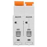 Автоматический выключатель с механической блокировкой (байпас) TDM ВА47-29Б 1Р+1Р С16А 4,5кА (автомат электрический)