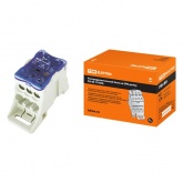 Распределительный блок TDM на DIN-рейку РБ-80 1П 80А (1х16/4х6+2x16)