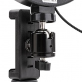 Лампа кольцевая светодиодная TDM 6W 2700-6400K, 16см, штатив настольный, диммер, USB,