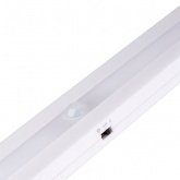 Светильник накладной светодиодный TDM 1,5W 80Lm 4хАА датчик движения и освещенности 280х40мм