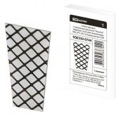 Стекло матовое с зеркальным рисунком TDM Решетка (комплект 4 шт.) для светильников НБУ, НТУ, НСУ