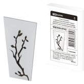 Стекло матовое с зеркальным рисунком TDM Сакура (комплект 4 шт.) для светильников НБУ, НТУ, НСУ