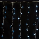 Гирлянда новогодняя TDM Занавес 1,5х2,5 м, белый свет, 8 режимов, наружное использование, IP44