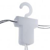 Гирлянда светодиодная TDM Роса-Занавес 2х2м 200LED многоцветный ПДУ USB IP20