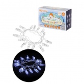 Гирлянда светодиодная TDM Прищепки 3м 15LED белый 8 режимов 220V IP20