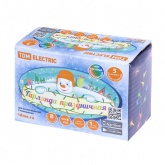 Гирлянда светодиодная TDM СГ50МЗ5, многоцвет., зеленый шнур, 5м, 8 режимов, 250В, IP20